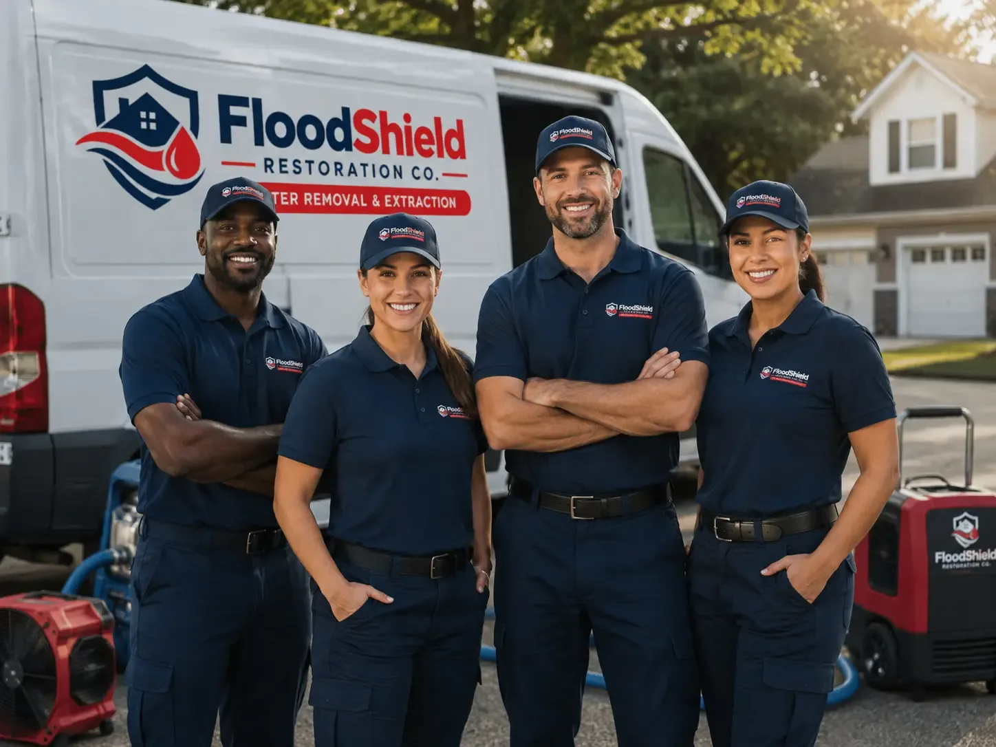 Flood Damage Restoration company in Fall Creek, WI