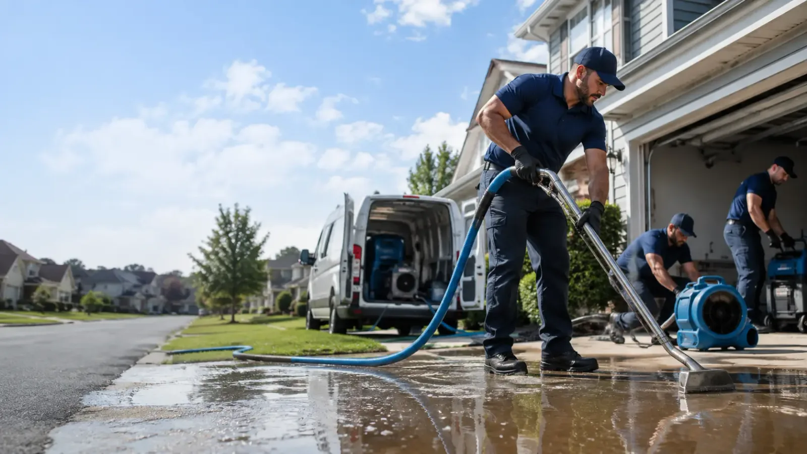 Flood Damage Restoration in Fall Creek, WI